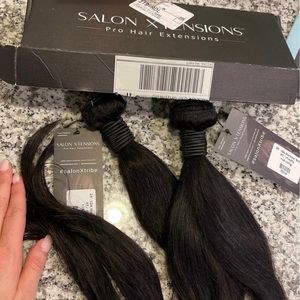 Human hair extensions